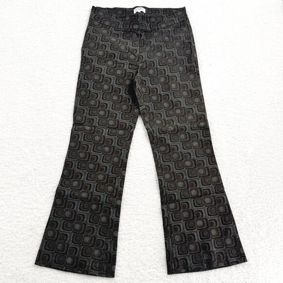 Avenue Montaigne Pants - Avenue Montaigne Womens Geometric Print Stretch Pants Size 6